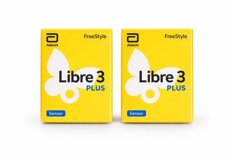 Sealed FreeStyle Libre sensor and test strip packaging